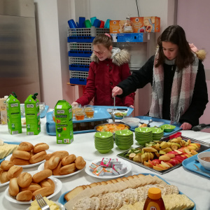 un buffet copieux