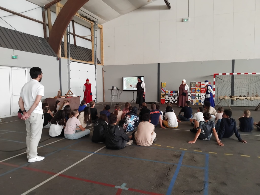 Des élèves très attentifs !